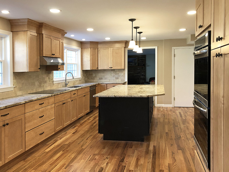 How long does a kitchen or bathroom renovation usually take?